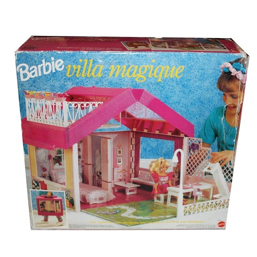 Barbie maison villa magique - maison,